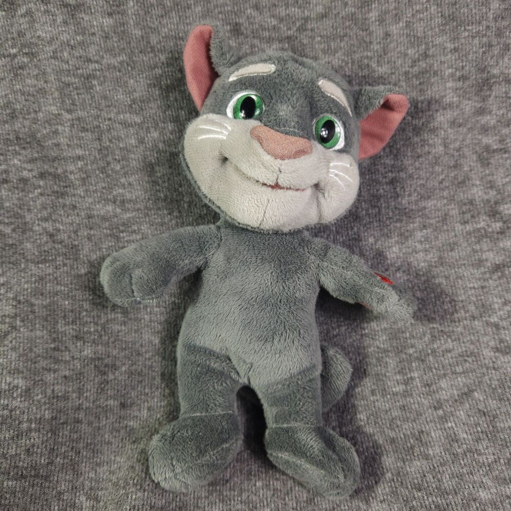 2018 Dragon-i Mini Talking Tom Talk Back Plush WORKS 10"